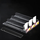 PVC Shelving Accessories Plastic Divider Acrylic Thruster Cigarette Smoke Pusher Shelf