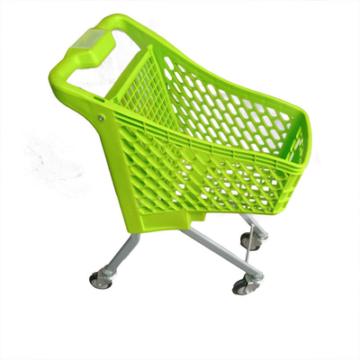 Supermarket Shopping Basket Trolley Plastic Customized Kids Children Mini Shopping Cart