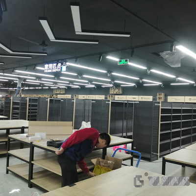 Morden Supermarket Shelf Rack 600×300×2000mm For Grocery Store Display